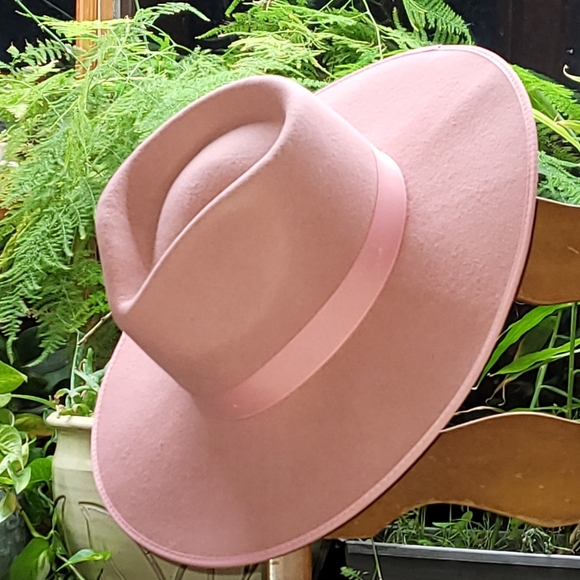 Lack Of Color Stardust Pink Rancher Fedora Hat - Picture 4 of 14